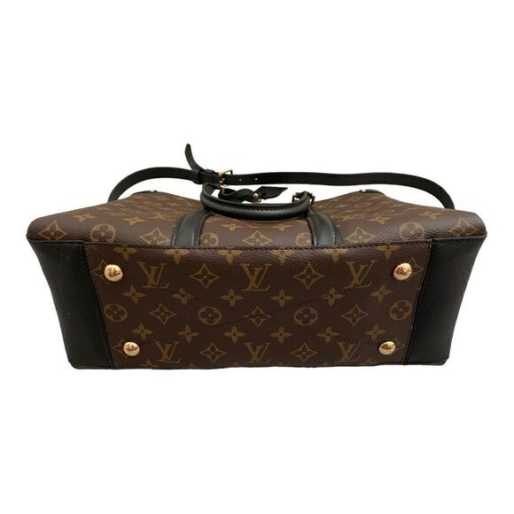 Louis Vuitton Soufflot Tote Monogram MM Noir, Pristine - Picture 6 of 8